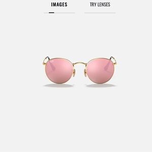 Ray ban round flat lenses